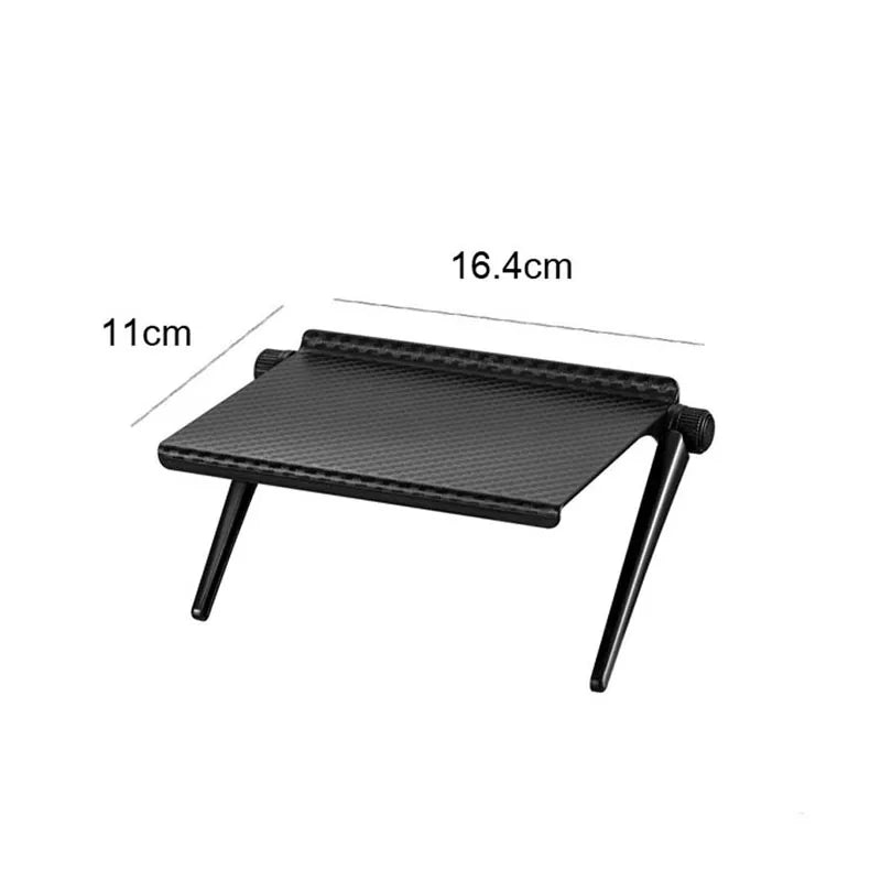 TV Screen Top Shelf Adjustable Computer Monitor Desktop Display Stand Storage Rack Holder Home Office Organizer
