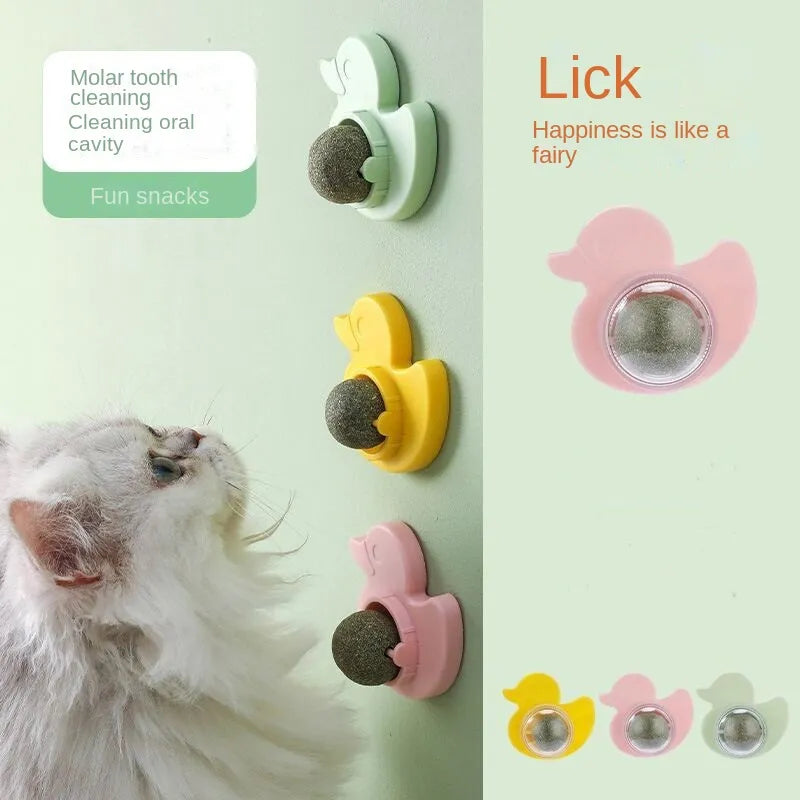 Healthy Natural Catnip Cat Nip Ball Catnip Ball Wall Cat Mint Ball Catnip Toy Snack Sweet Mint For Cats Mint On the Wall