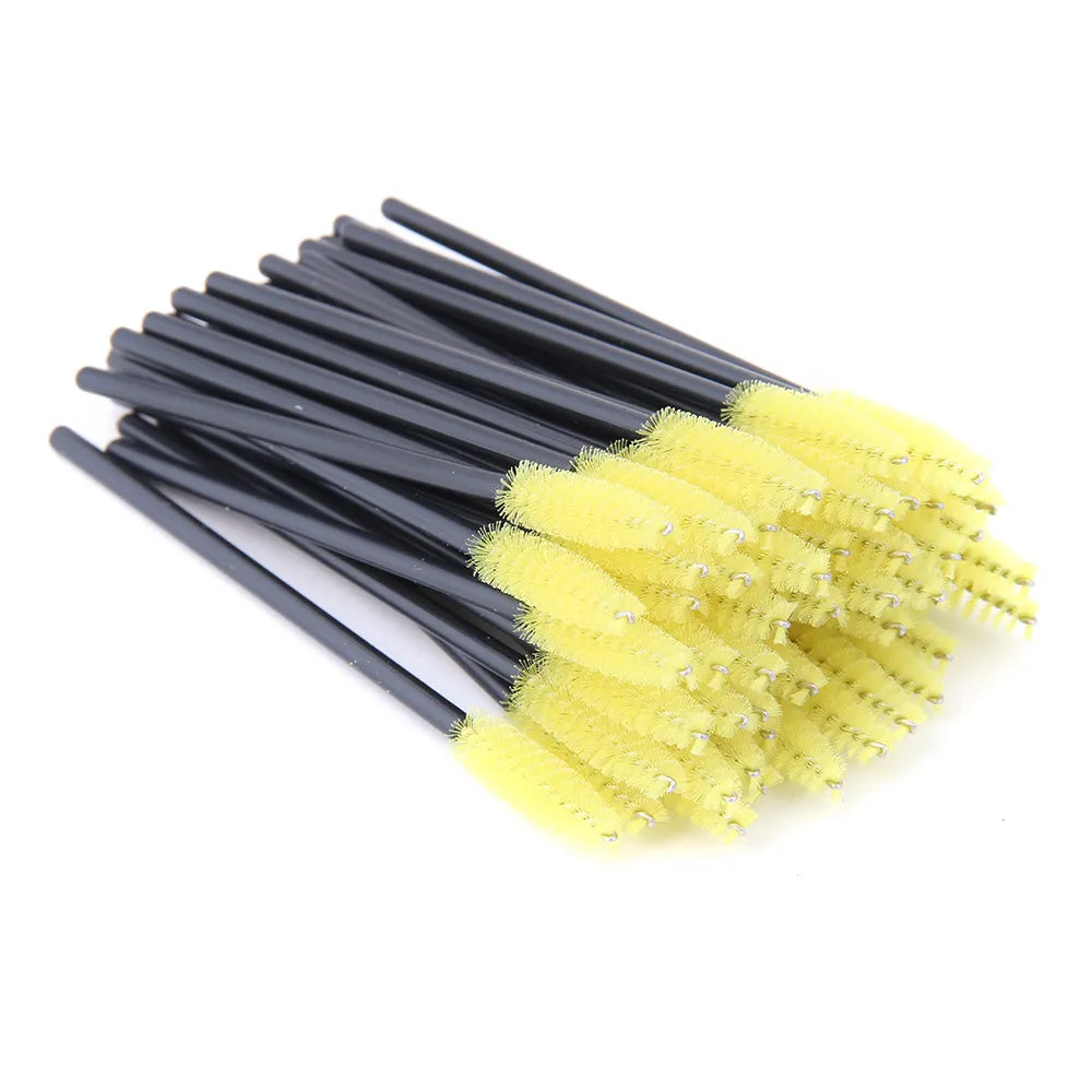 YSDO 5/50 Pcs Eyelash Brushes Makeup Brushes Disposable Mascara Wands Applicator Spoolers Eye Lashes Cosmetic Brush Makeup Tools