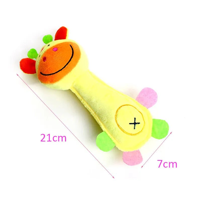 Durable Low Price Pet Dog Plush Toy Animal Shape with Squeaky for Small Dogs Chihuahua Yorkshire Bichon Puppy Chew Cleaning Toys