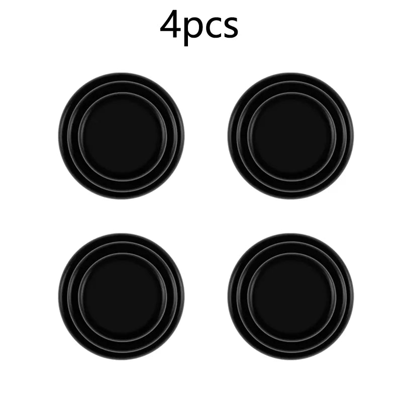 4Pcs/lot Car Trunk Sound Insulation Pad Universal Car Door Shock Absorbing Gasket For VW Shockproof Thickening Cushion Stickers