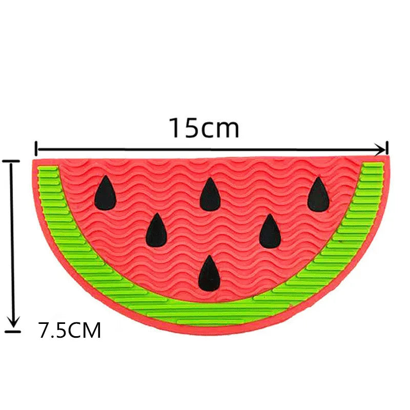 Pet Supplies Dog Cat Lick Pad Square Round Sucker Slow Food Pad Shower Distraction Pad Silicone Lick Pad Slow Food Tray