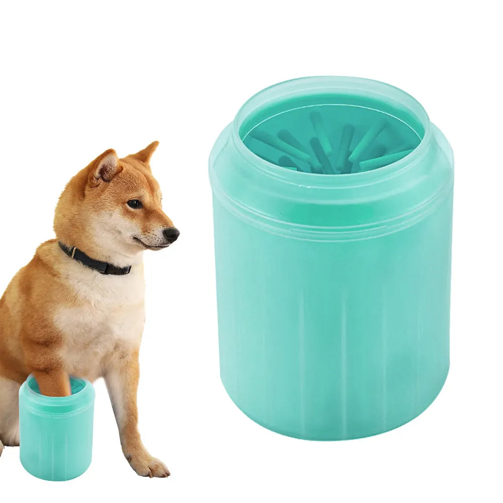 Paw Plunger Pet Paw Cleaner Soft Silicone Foot Cleaning Cup Portable Cats Dogs Paw Clean Brush Home Practical Supplies 3 Sizes